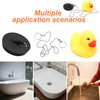Bathtub Plug with Stainless Steel Ball Chain 45mm, Rubber Floating
