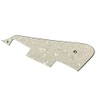 KAISH Aged Pearl LP Guitar Pickguard with Chrome Bracket for