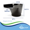 Aquascape Pond Filter and Waterfall Spillway, Efficient Mechanical and Biological
