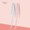 Chuanqier Resin Mini Pintail Comb for Hair Styling & Sectioning 1.44/Pink 4ea