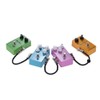 ammoon 3-Pack Guitar Effect Pedal Instrument Patch Cable 15cm/ 0.5ft