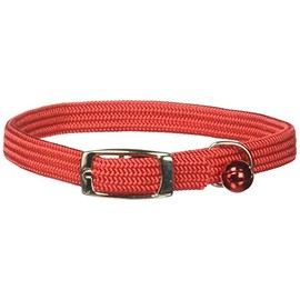 OmniPet 38SNB-RD12 3/8" x 12" Kool Kat Nylon Collar, Red