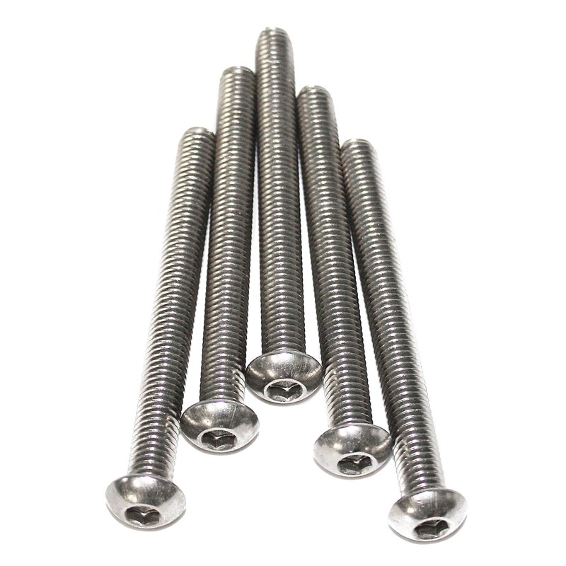 M4 x 40 ISO 7380 Machine Screw Half Round Head