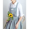 Spdycess soft cotton kitchen cooking apron with cross back: for