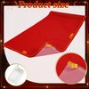 Tinideya Red Carpet Runner with Light for Events Red Fabric