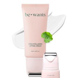 BE+WANTS [K-Beauty] Bewants Crema Reafirmante Y Reafirmante De Cuello Con Centella Asiatica | Ácido Hialurónico Vegano | Crema Reafirmante Para El Cue