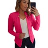 DIACACY Women Plus Size Casual Blazer Work Business Open Front