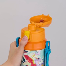 Dinosaur Water Bottle, Stainless Steel Bottle, Thermos (600ml)