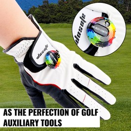 Golf Score Counter, Golf Stroke Counter Mini Clicker with Clip Golf Score Keeper Simple Attachment to Scorekeeper Up to 12 Shots Score with One Touch Reset