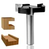 CNC Spoilboard Surfacing Router Bit,1/2 Inch Shank 2 inch Cutting