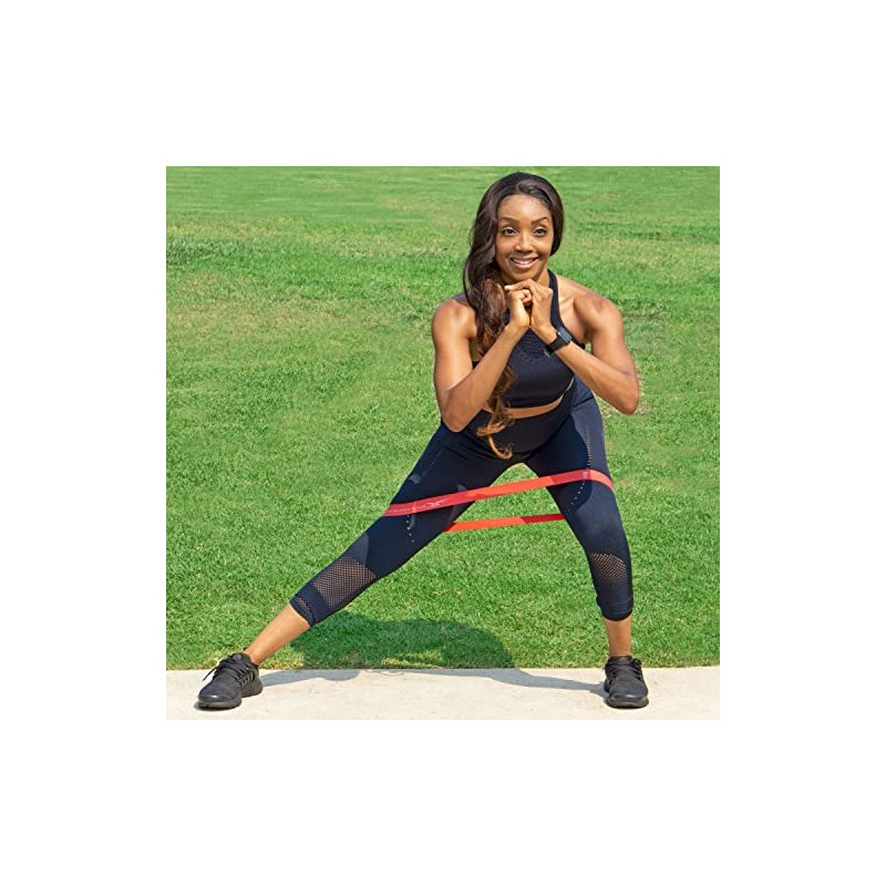 ProsourceFit Loop Resistance Bands Set of 3, 2-Inch Wide for