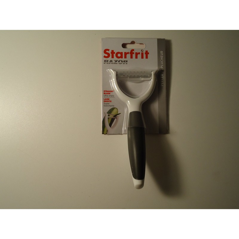 Starfrit 094119 Y-Shape Straight Blade Razor Peeler