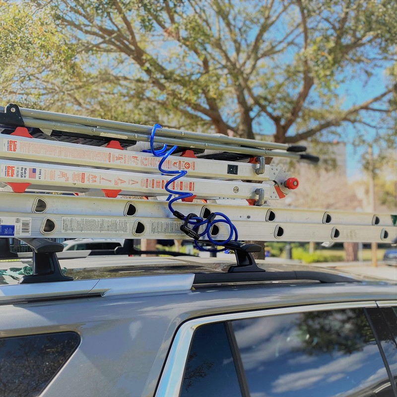 DocksLocks Anti-Theft Weatherproof Coiled Security Cable with Reinforced Looped Ends