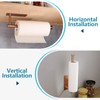 Paper Towel Holders,Paper Towels Rolls - for Kitchen,Wall Mounted Paper