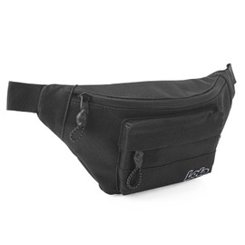 Lois - Bum Bag Belt Bag - Bum Bag for Men and Women - Stylish, Lightweight and Durable Bum Bags Belt Bag - Hip Bag Men and Women for Everyday Use, black, casual