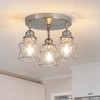 ABEAJAT Kitchen Light Fixtures - 3-Lights Multi-Directional Ceiling Lamp with