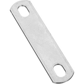 National Hardware N222-331 2191BC U Bolt Plate in Zinc plated, 3/8X3