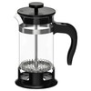 Ikea UPPHETTA coffee/tea maker, 0.4 l, glass/stainless steel
