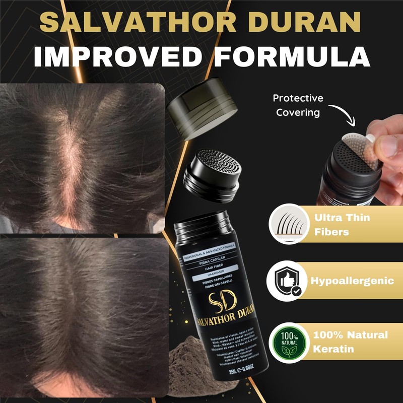 Salvathor Duran Hair Fibres 25 g - Pack 3 Units