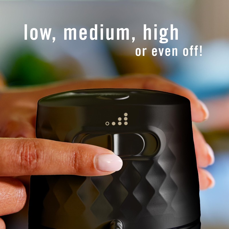 Febreze Plug Scent Booster in Black, Continuous Scent Device Oil