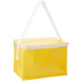 eBuyGB Lunch BBQ Camping Can Cooler Picnic Bag Box, Polyester, Yellow