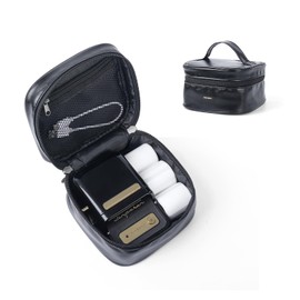 NIIMBOT Case Compatible with B1/B21/B3S Label Maker, Portable Carrying Bag Holder for Printer, Refill Labels, USB Cables (Case Only-Black)