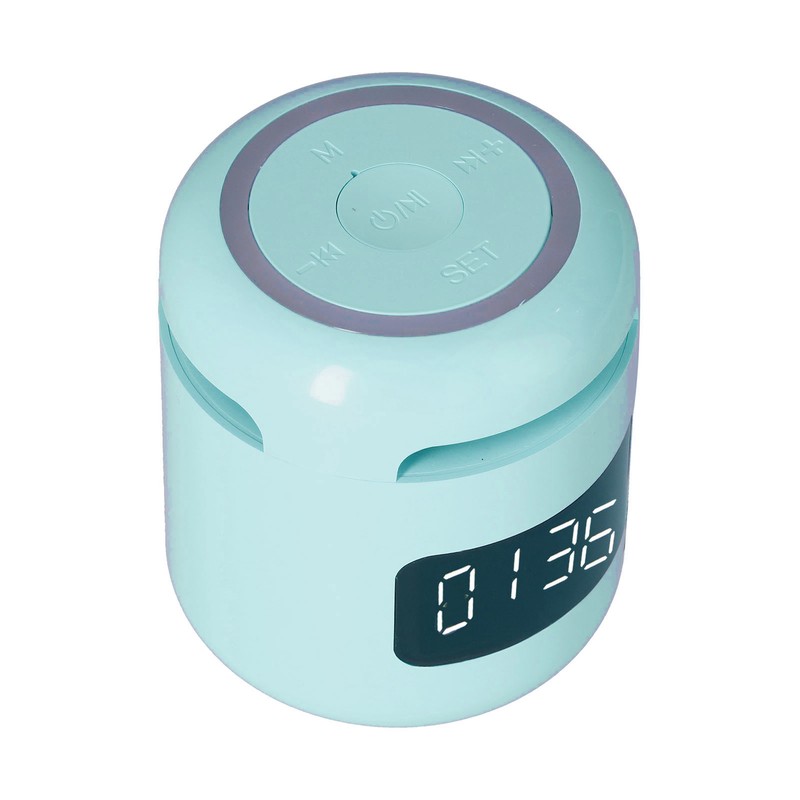 JM01 BT Clock Speaker Multifunctional Adjustable Portable BT Clock Speaker