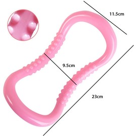 AIMALL Yoga Pilate Ring Circle Fitness Training Resistance Stretch Support Grip Sport for Strength Training, Stretching, and Muscle Toning – Supportive Exercise Equipment for Home and Gym