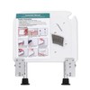 TYYIHUA Folding Shower Seat Wall Mounted, Foldable Shower Bench Shower