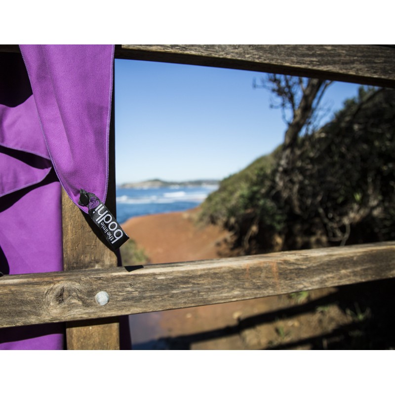 The Little Bodhi Microfibre Towel Purple 100cm x 50cm