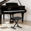OLIXIS Adjustable Padded Keyboard Bench, X-Style Collapsible Piano Guitar Stool