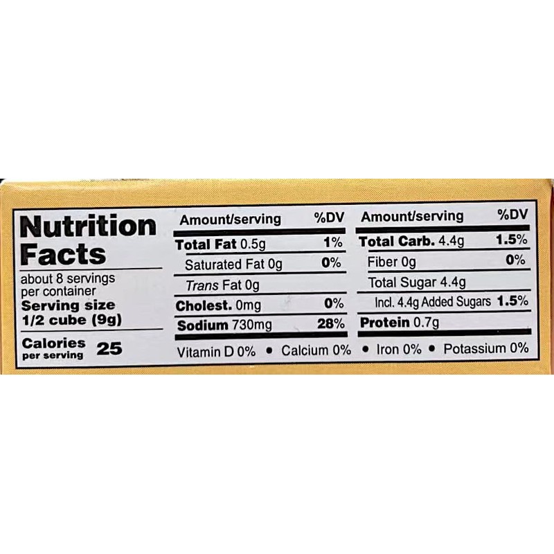 Mini Bun Bo Hue Soup Seasoning Cubes, 2.64 oz, (4