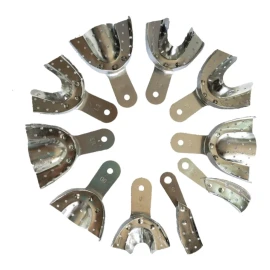 Anelsam Cucharillas Impresión Dental De Aluminio Set De 10