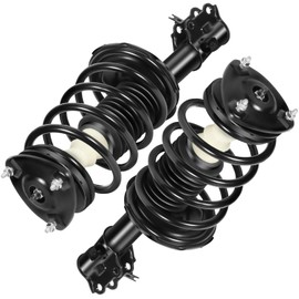 CCIYU 2 pcs Front Strut and Spring shock Assembly 172298 172297 for 2006-2011 for Hyundai Accent,2006-2011 for Kia Rio