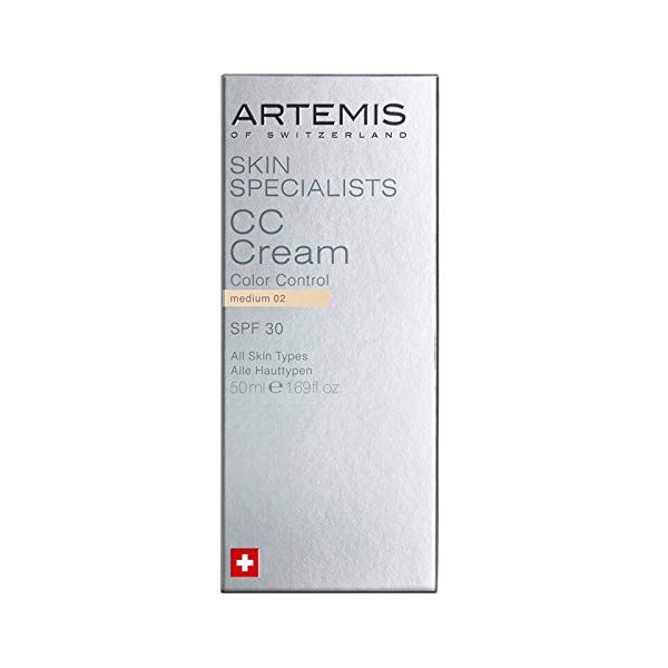 Artemis Skin Specialists CC Cream Medium 02 50 ml SPF 30