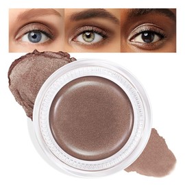 FeiCuiYun Cream Glitter Bronze Shimmer Metallic Eyeshadow Palette Makeup, Natural Single Mini Instant Holographic Eyeshadow For Women, Sombras Crema Para Ojos, Talc, Paraben & Cruelty Free, 20