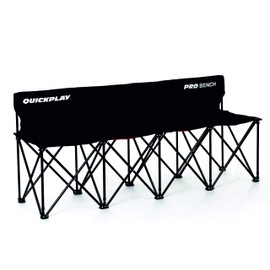 QUICKPLAY PRO Portable Folding Bench Range | Available in 2 to 9 Seats | Fast Set-Up Heavy Duty Bench (4 Seats)