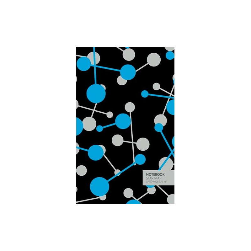 Notebook Star Map (5x8) (Dark)