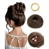 GRETY Hairpiece with Elastic Band, Bun Hairpiece, Hair Scrunchie with