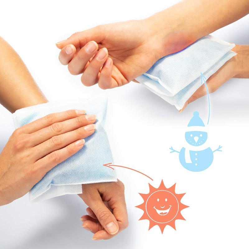 com-four® Multi-Purpose Compresses, for Hot and Cold Applications, with Fleece