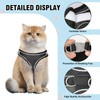 Breathable Cat Harness Set, Dogs Escape Proof Reflective Harness, Permanently