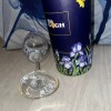 The Play Van Gogh Museum WINE Glass Irises design collectible
