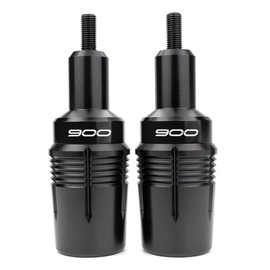 MOWOK Fit for Kawasaki Z900 Z900RS Z900SE Z 900 RS SE 2017-2025 2021 2022 2023 2024 Motorcycle Accessories Frame Sliders Crash Protector Engine Guard Falling Protection Pad (Black)