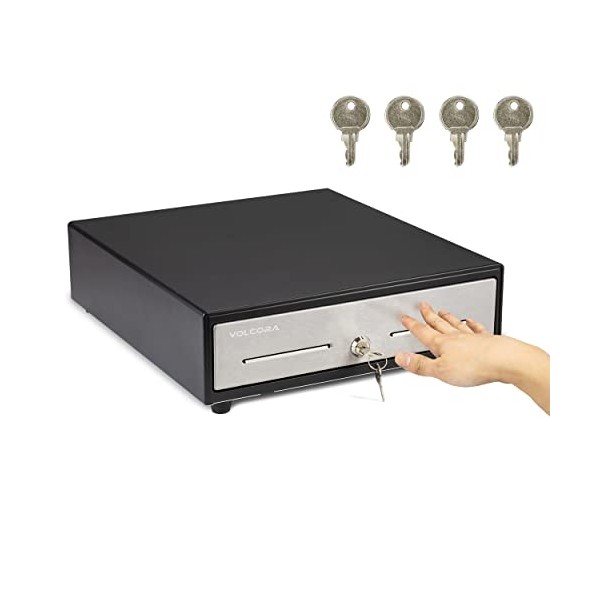 13" Manual Push Open Cash Register Drawer for Point of