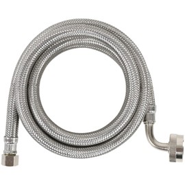 Certified Appliance DW72SSL Braided Stainless Steel Dishwasher Connector... - 6 ft.; Stainless Steel