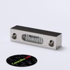 Metal Precision Level, Glass Vial, Spirit Bubble Level, Accurate, Clear,
