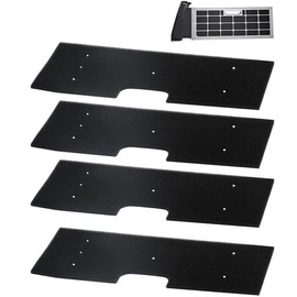 4PCS GE Washer Dryer Combo WH01X35719 Lint Filter for GE Profile Washer Dryer Combo Hand Washable and Reusable for Models: PFQ97HSPVDS (4PCS)