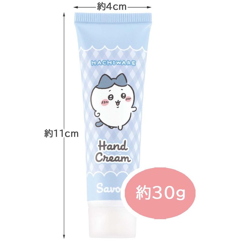 Skater CMHC1 Mascot Hand Cream, Chiikawa Hachiware, Savon Scent