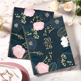 2026 Monthly Planner - Monthly Planner/Calendar 2026, January 2026 - December 2026, 9‘’ x 11'', Months Tabs, Double-Sided Pockets, Twin-Wire Biding, Holidays, Notes Pages, Julian Dates