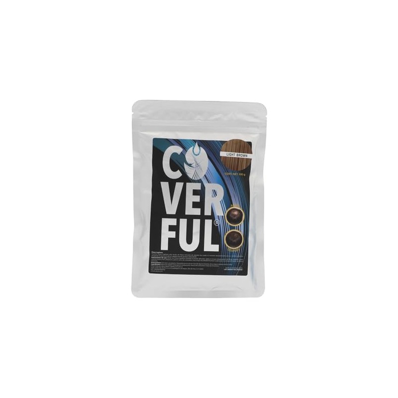 Fibra Capilar Coverful Premium 100 Gramos Para Cubrir Calvicie, Canas